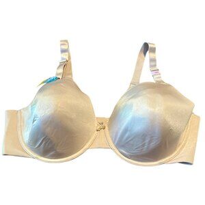 Vanity Fair Womens Beauty‎ Back Back Smoothing T-Shirt Bra Style-75-345 42D NWT